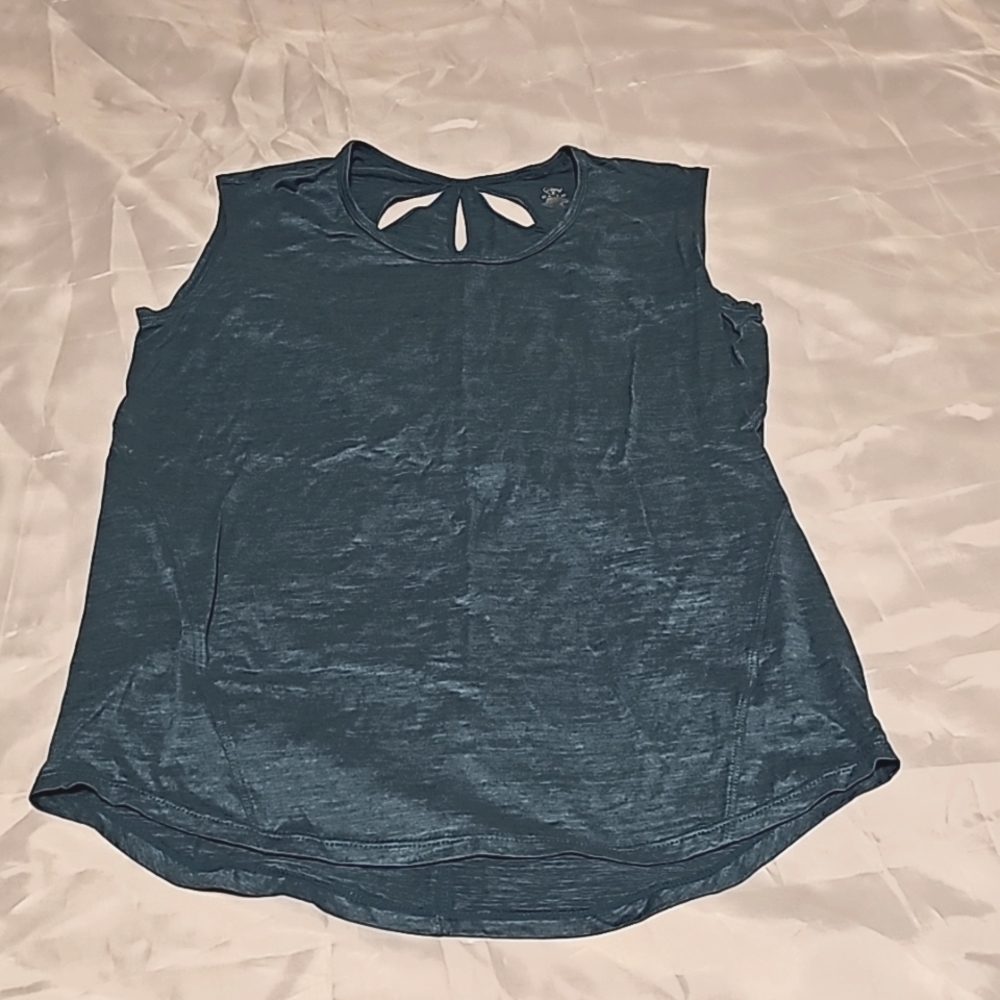 Women's Workout Gaiam Teal sz Medium shirt